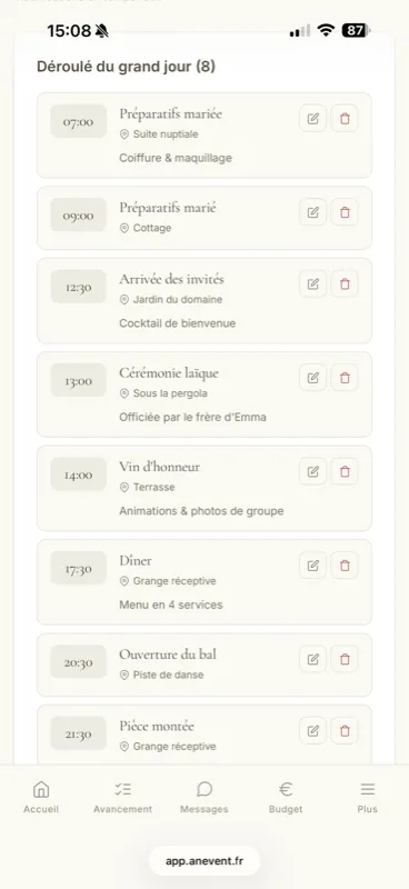 Espace mariés AN Event